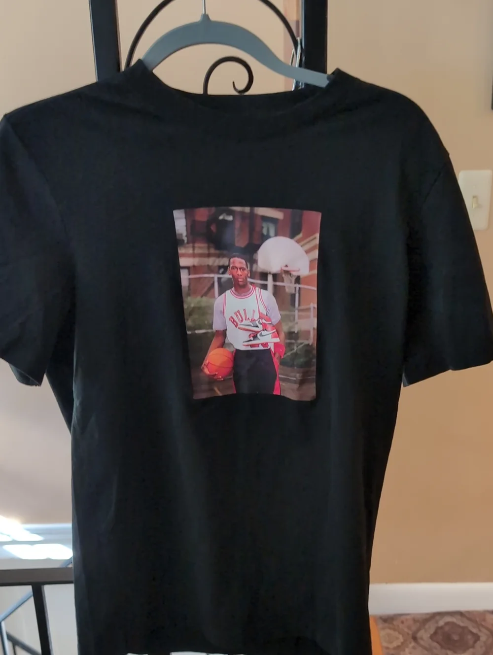 Nike Jordan Brand Michael Jordan Photo Graphic T-Shirt Black Small HJ2354-010